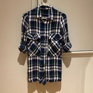 Zara cute green romper sz S